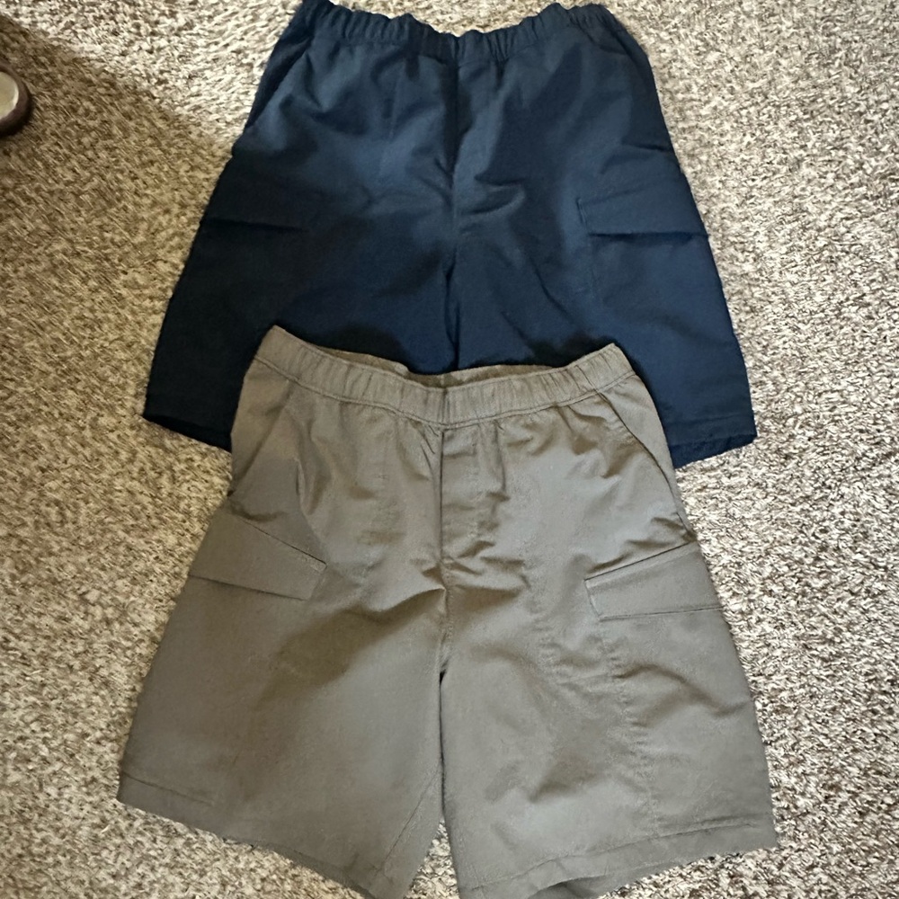 Lululemon Men's Casual Shorts - navy and tan